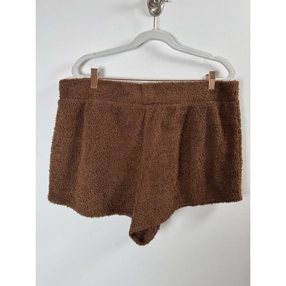 Steve Madden Drawstring Shorts Teddy Coquette Loungewear Pajamas Cute Comfy XL - Picture 3 of 4